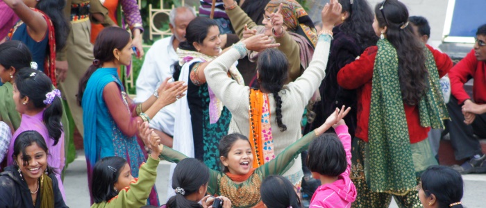Wagah border girl